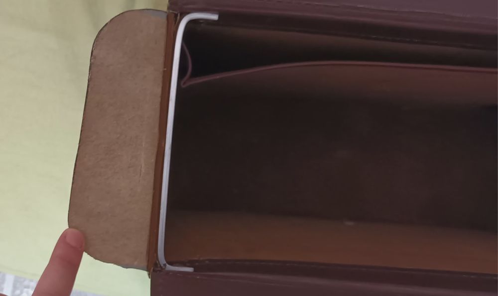 Mala/pasta piloto/médico/advogado Amiet, em pele genuína