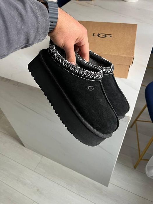 Женские угги зимние, черные угг тазз, отправки наложкой!