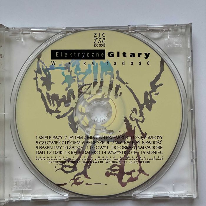 Elektryczne Gitary – Wielka Radość, CD