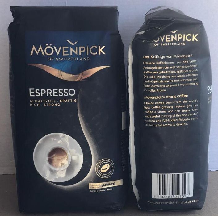 Кофе в зернах "Movenpick Espresso" (Мовенпик Эспрессо) 500гр.Германия