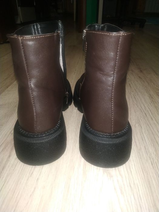 Сапоги Челсі зимові шкіра