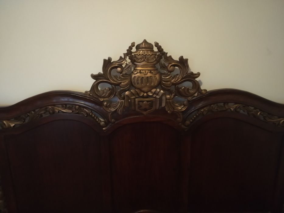 łóżko antyk. Piekny Lozko antyk styl Dunski