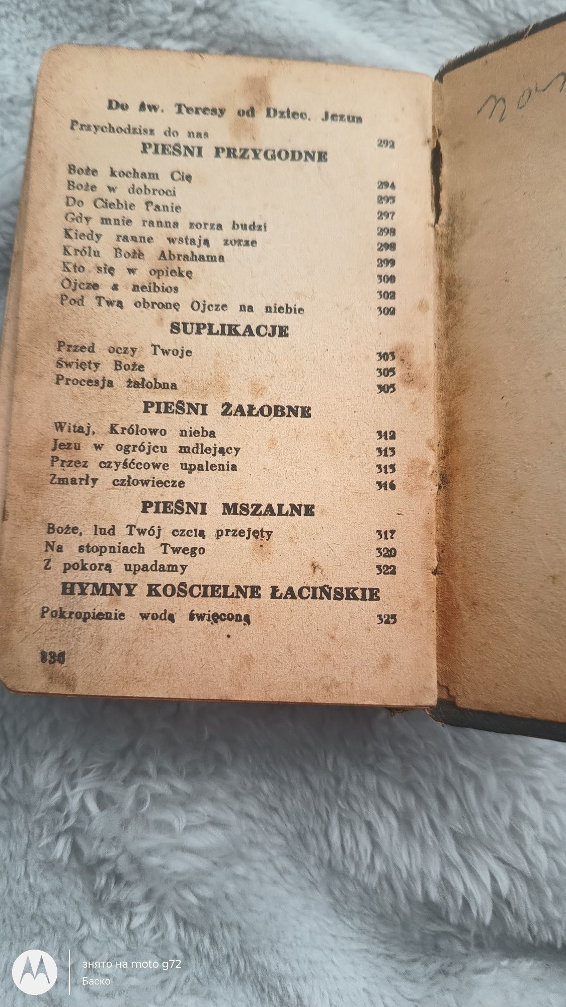 Sprzedam stary modlitewnik