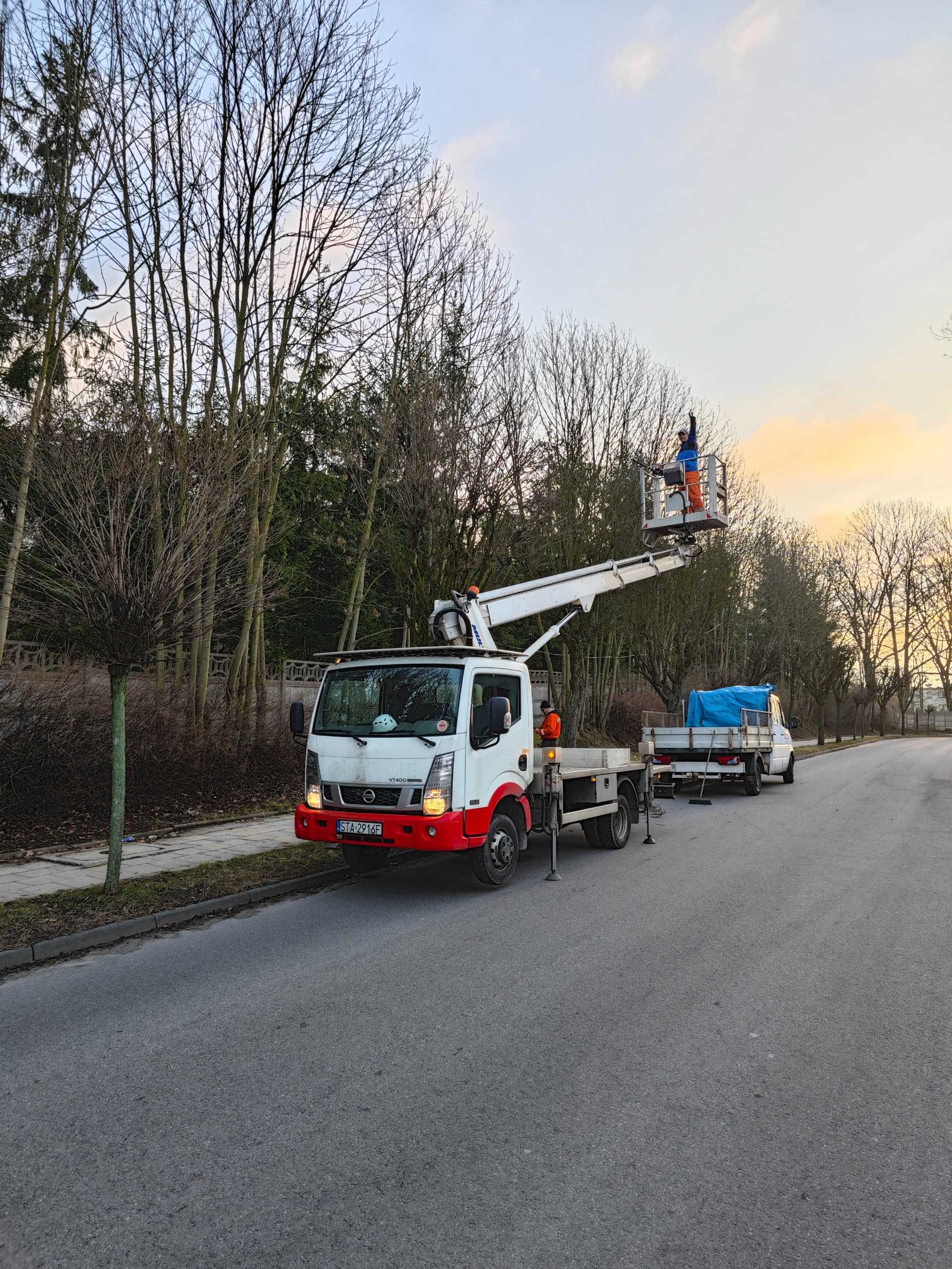 Wynajem zwyżki Bytom podnośnik koszowy wynajem do 35m