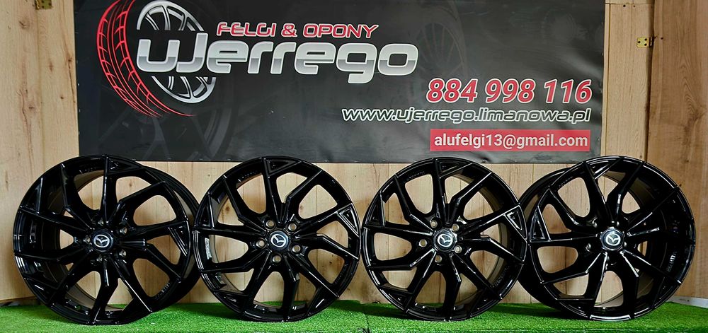 NOWE ALUFELGI MAZDA 18x5x114,3 - Mazda3, Mazda5, Mazda6, Cx3,Cx5,Cx7
