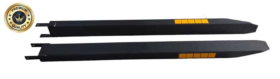 Przedłużki wideł 3000x180x80 5mm S355 Widły Nakładki wózek widłowy