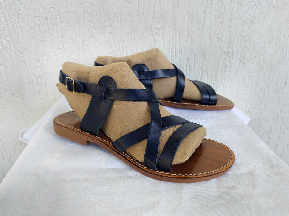 Брендовие кожанние босоножки Cyrillus р.37-37.5