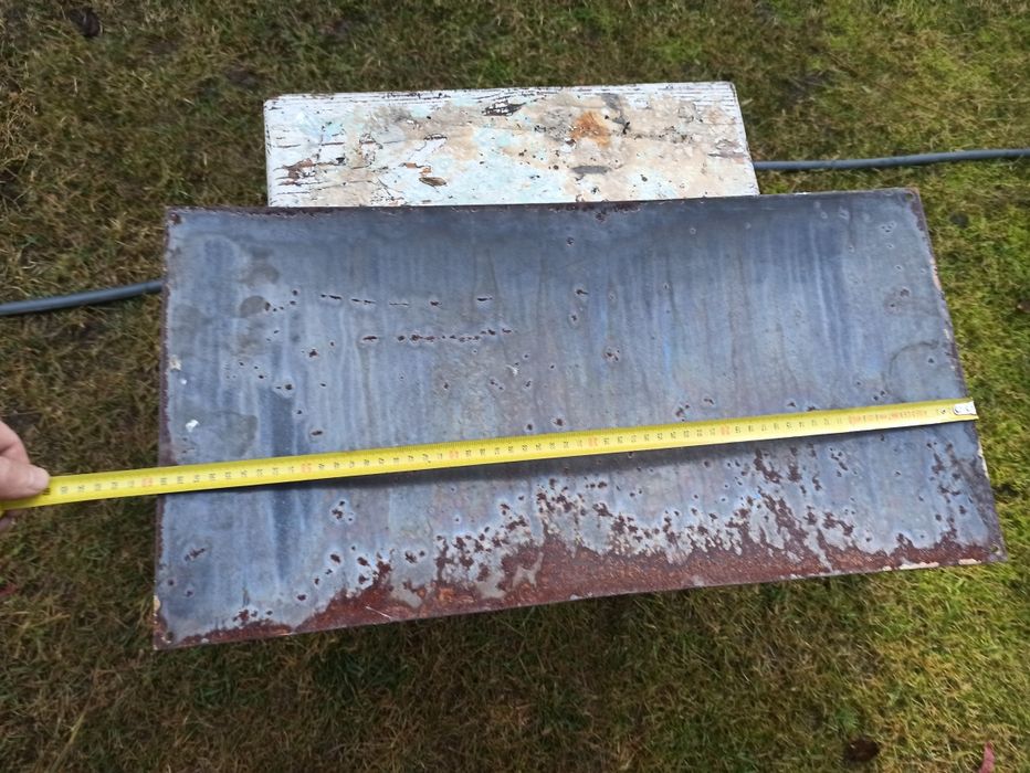 Stara emaliowana tablica PRL