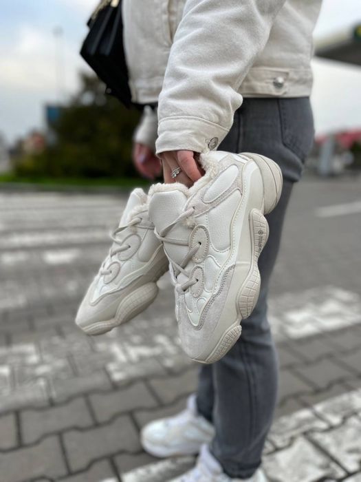 Зимові кросівки Adidas Yeezy 500 Blush Fur (38)