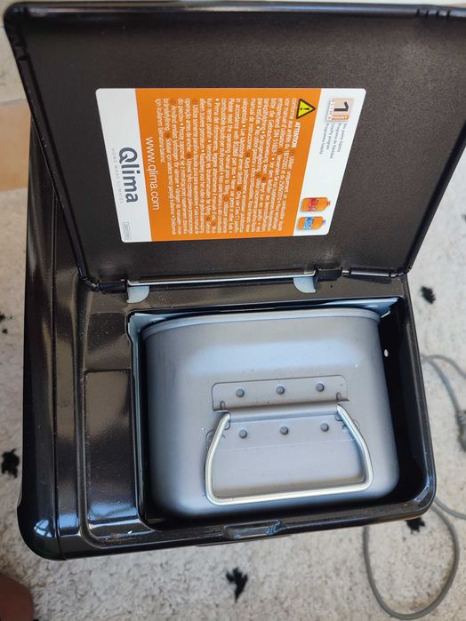 Aquecedor Qlima funciona com isoparafina indolor