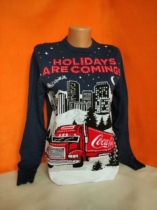 Новорічний светр Coca-cola George р.S