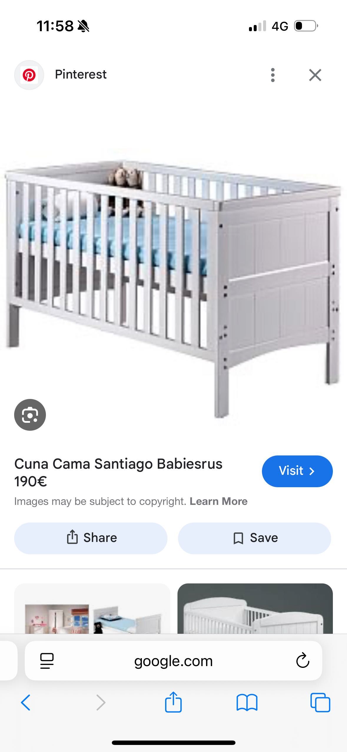 Mobília de quarto de bebé/criança