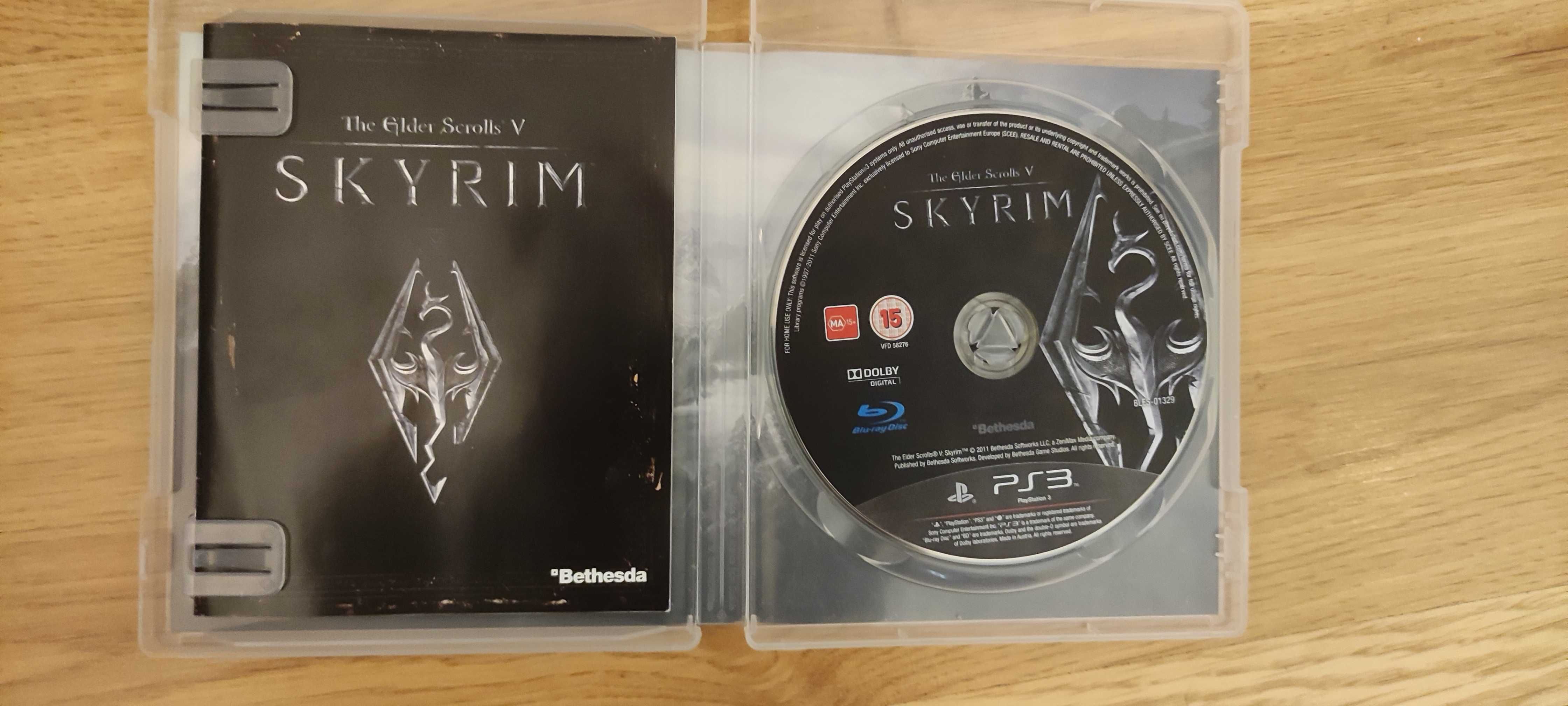 The Elder Scrolls 5 Skyrim gra ps3.