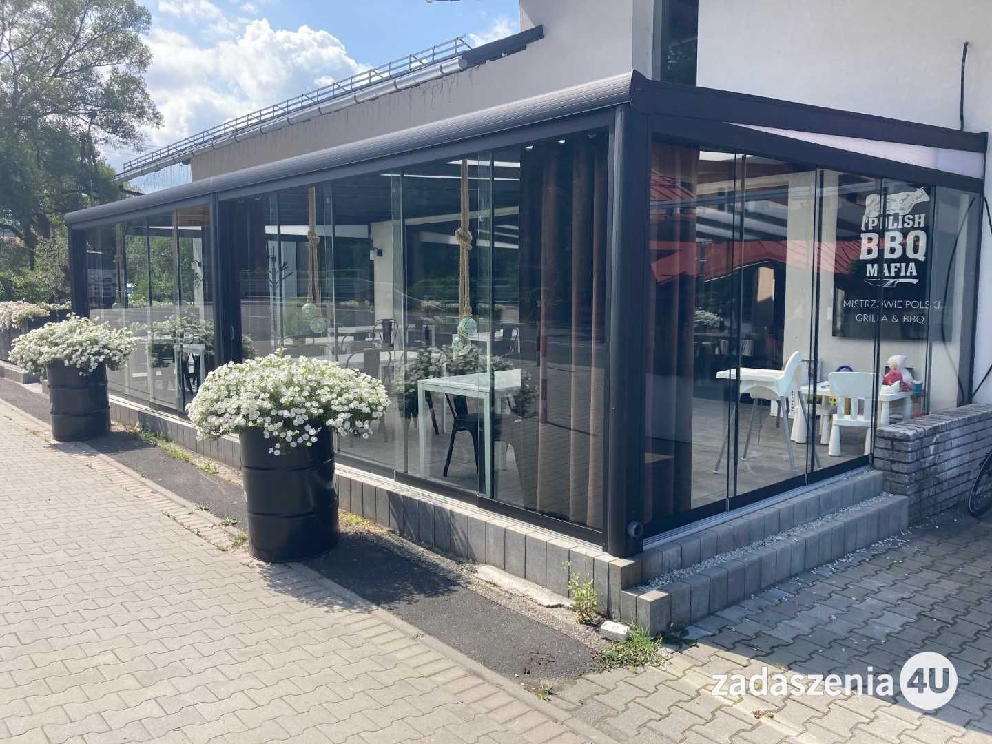 Zadaszenie tarasów, pergole, ogród zimowy, zabudowy szklane | WW