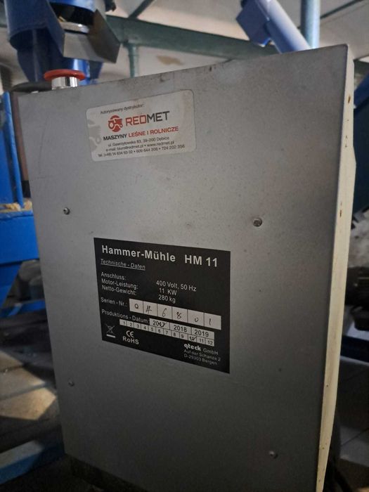 Peleciarka , rozdrabniacz, przenośniki taśmowe