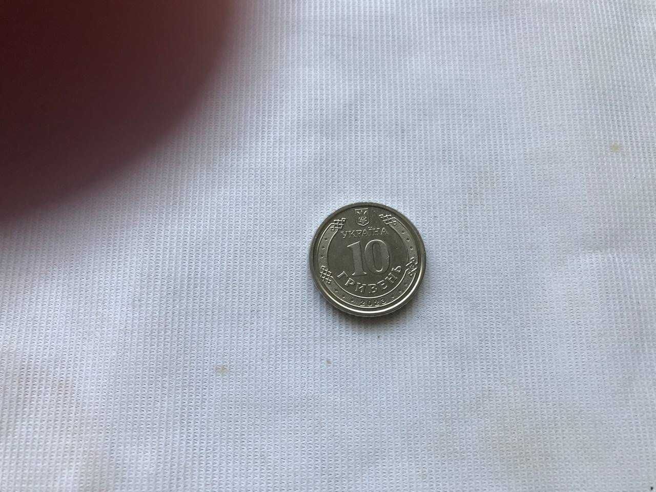 Монета України Антонівський міст 10 грн 2023 року