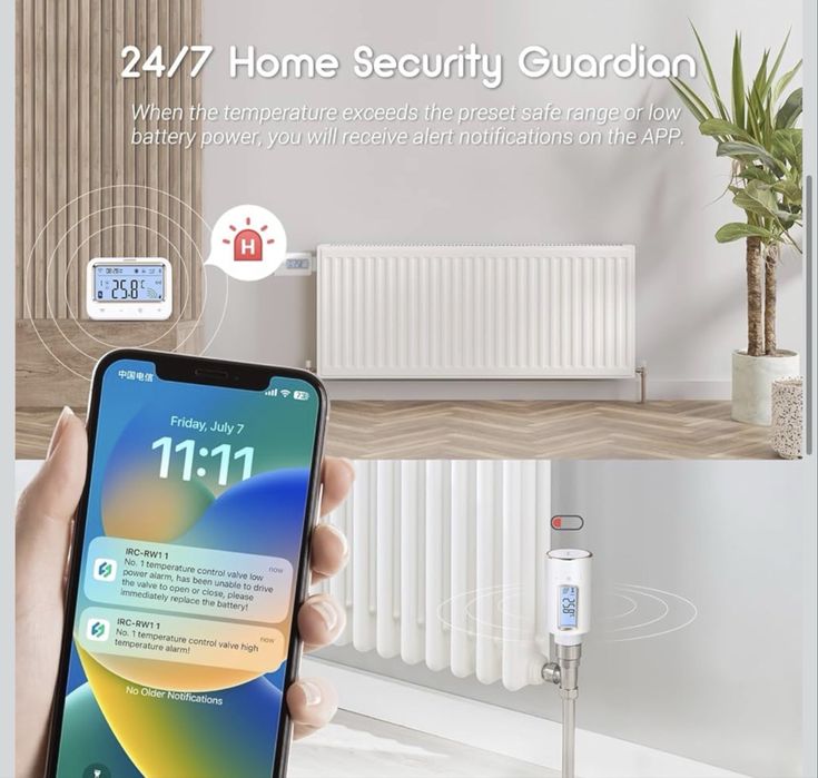 Inkbird IRC-RW1 termostat grzejnikowy WLAN z bramką