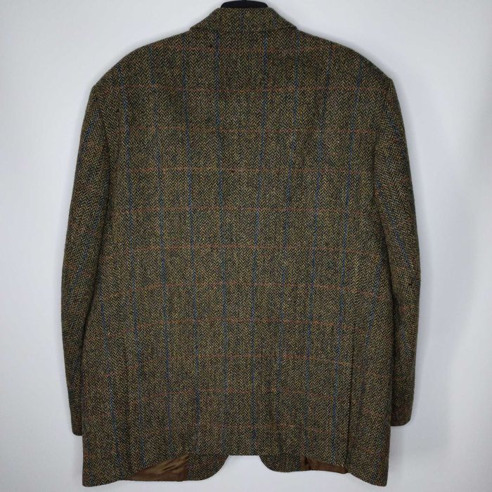 Твідовий піджак Harris Tweed вовняний блейзер Torino Konen wool вовна