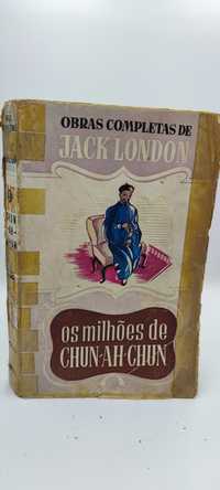Livro - Ref: CxB - Jack London - Os Milhões de Chun ´ Ah ´ Chun