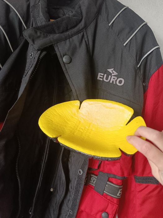 Мужская мотокуртку, мото куртка с съемной подкладкой euro