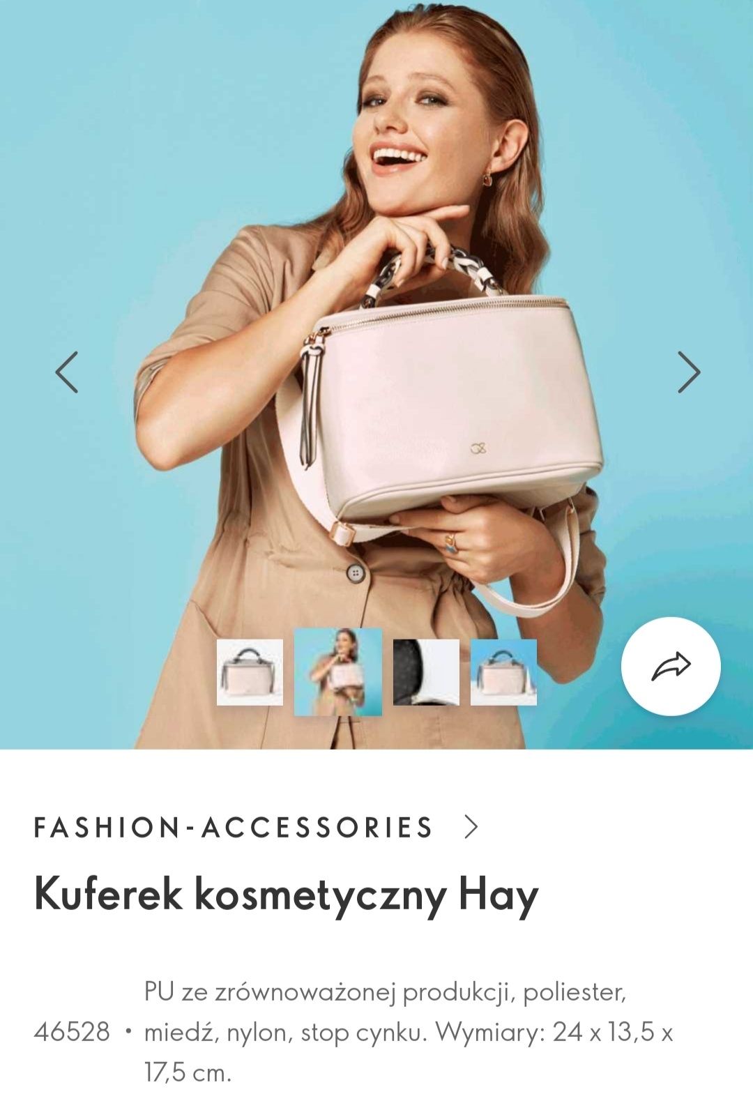 Kuferek kosmetyczny Oriflame