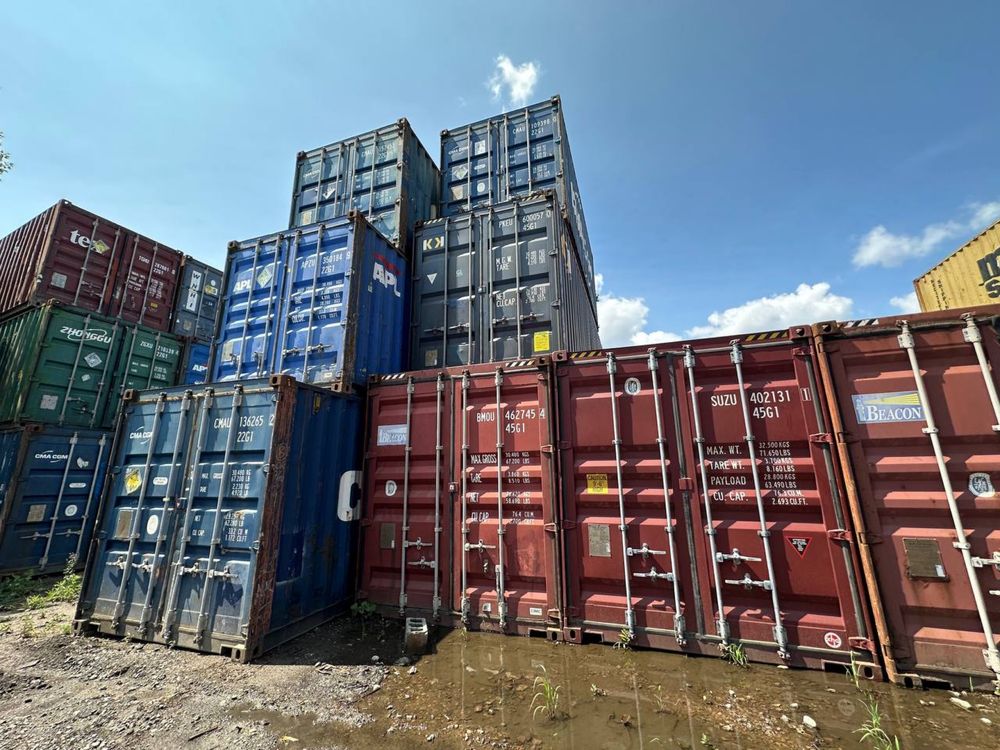 Продам Контейнера Морские  20 и 40 ф Новые и б у