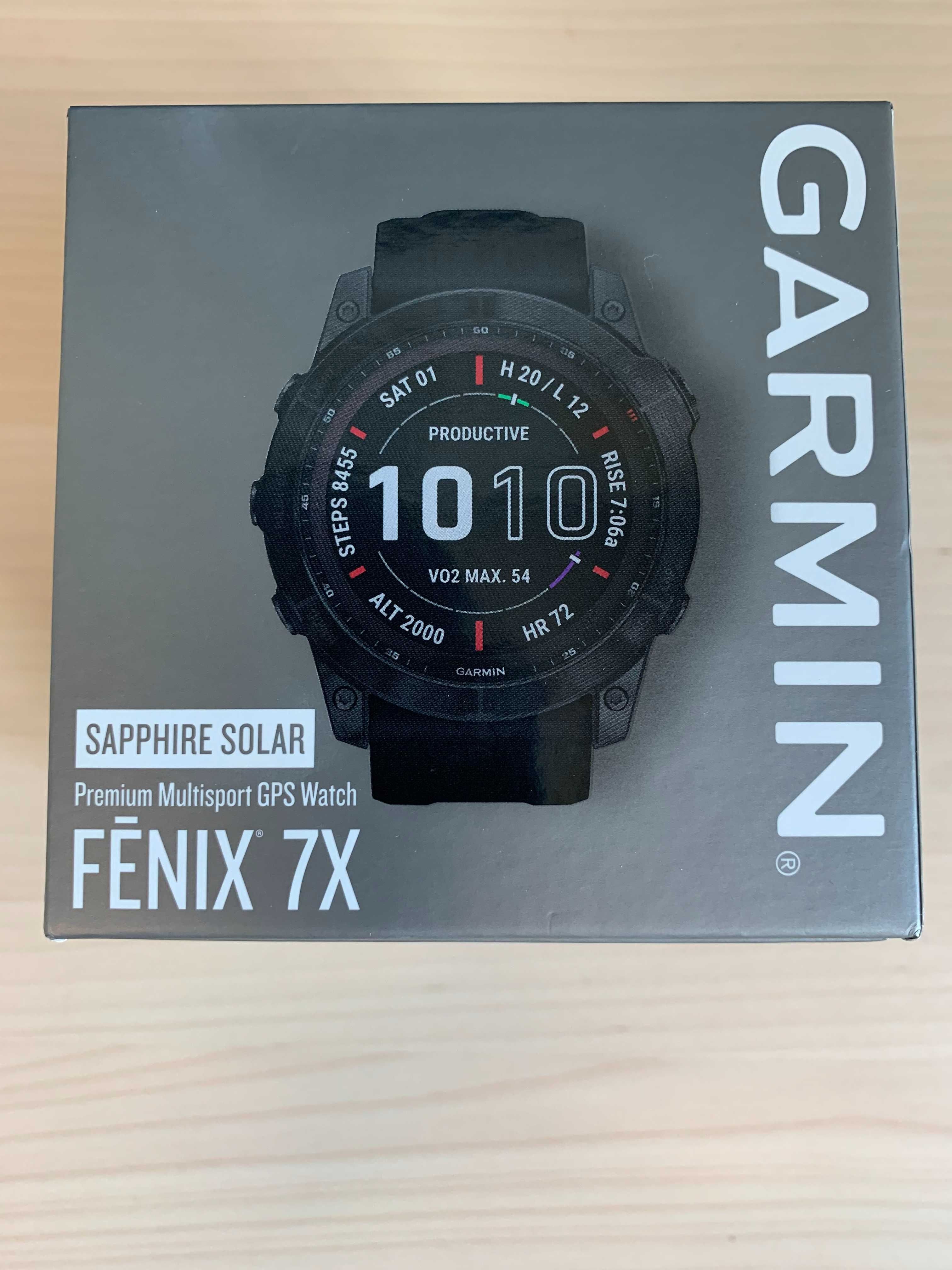 Zegarek GARMIN FENIX 7X Sapphire Solar