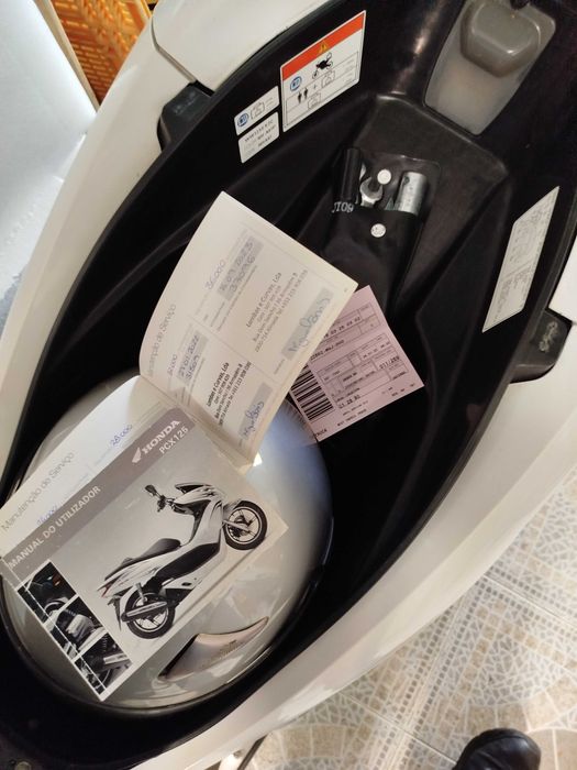 Honda PCX 125 de 2012 como nova
