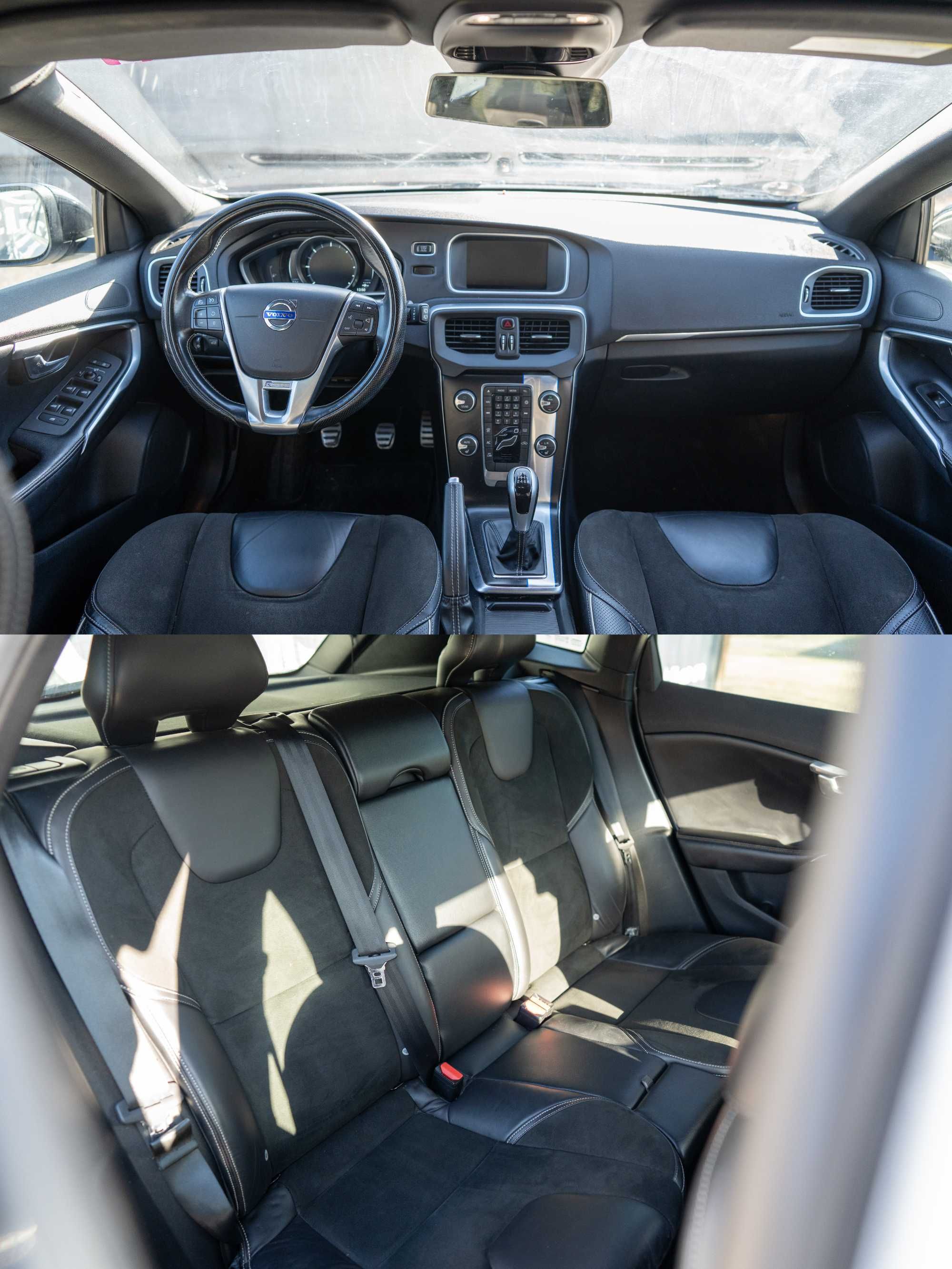 VOLVO V40 2.0 D2 120KM R-DESIGN * xenon * alcantara * navi * felgi 18