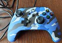 Pad PowerA Enhanced Wired Blue Camo do Xbox Series X/S, Xbox One, PC