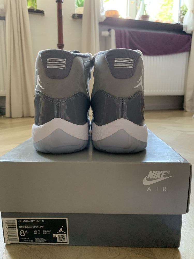 Nowe Buty Air Jordan 11 XI Cool Grey 2021