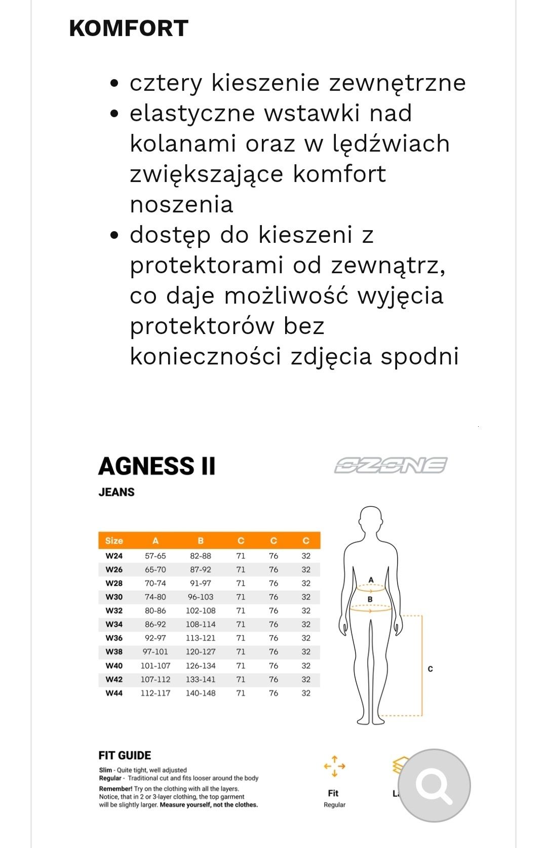 Motocyklowe spodnie damskie