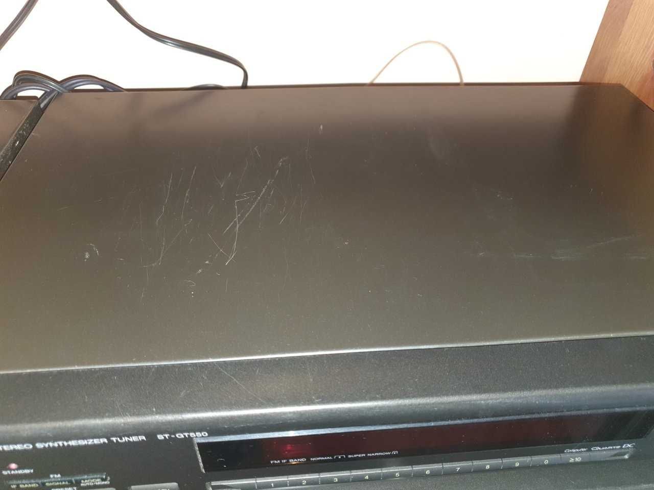 Wieża stereo Technics – SU-A700MK3 + CD, tuner, deck + pilot – komplet