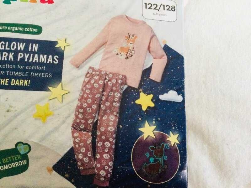 Lupilu! Німеччина! Новинка! піжама СВІТИТЬСЯ в темряві! Оленятко.