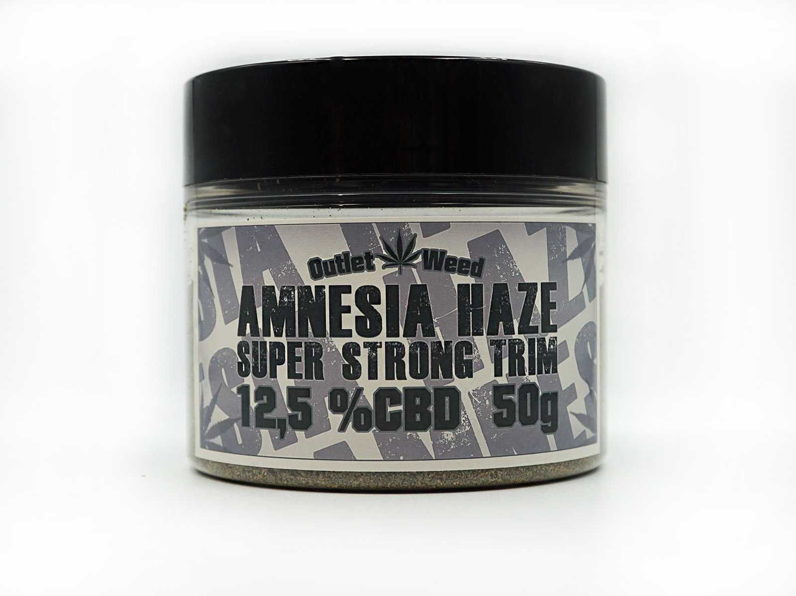 Amnesia Haze Super Strong Susz CBD 12,5% - TRYM CBD Mocny 50g