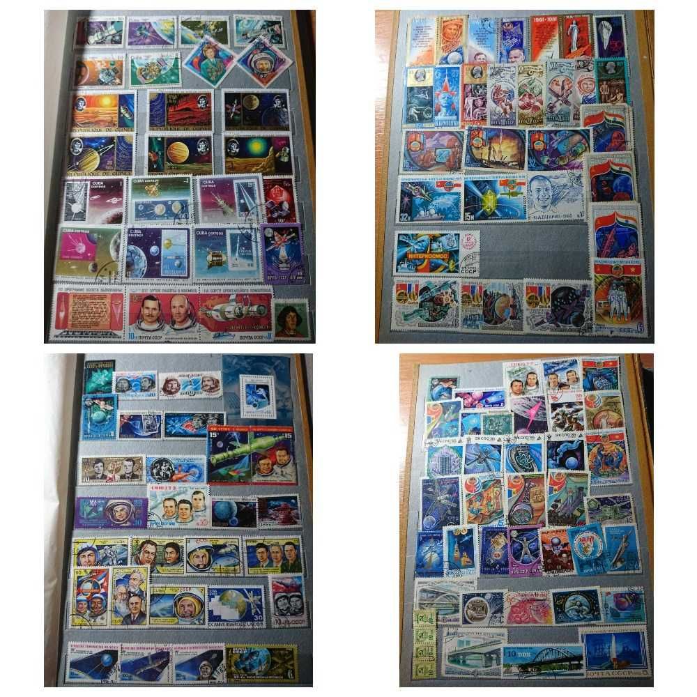 Поштові марки різних країн.