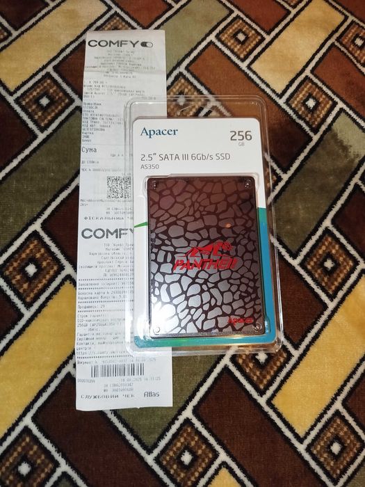 SSD-накопичувач внутрішній Apacer 2.5'' 256GB
