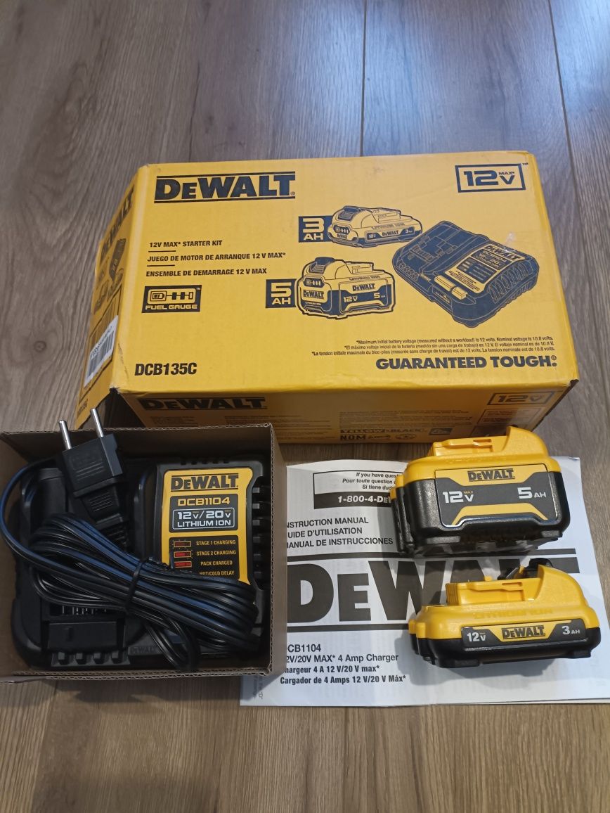 DeWalt DCB135C 12V Starter kit