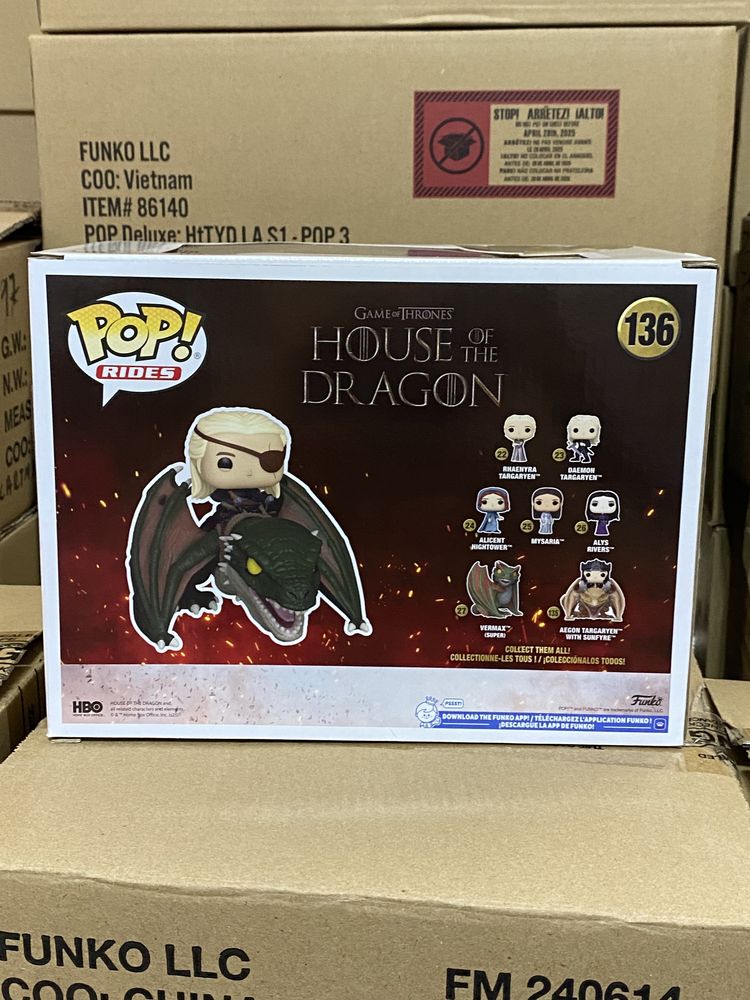 Aemond Targaryen 146 House of the Dragon Funko Pop