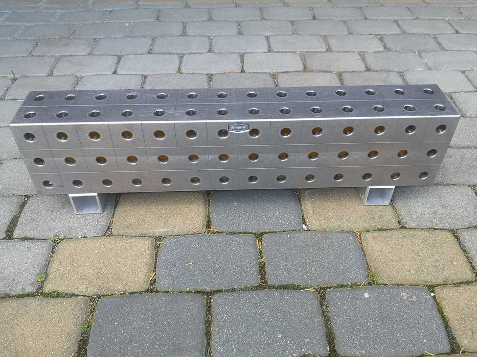 Blok mocujący kształt U 700x150x100 Demmeler system16 stół spawalniczy