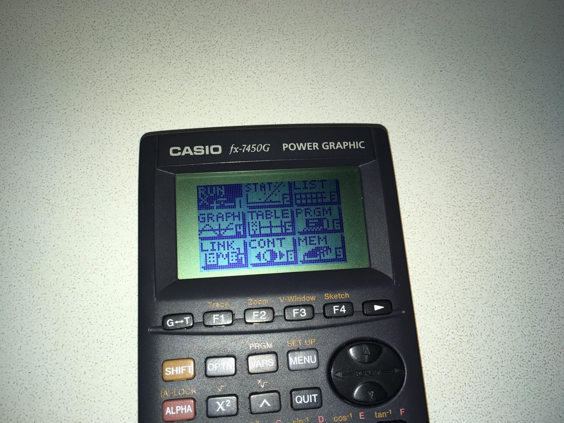 Maquina calculadora Casio