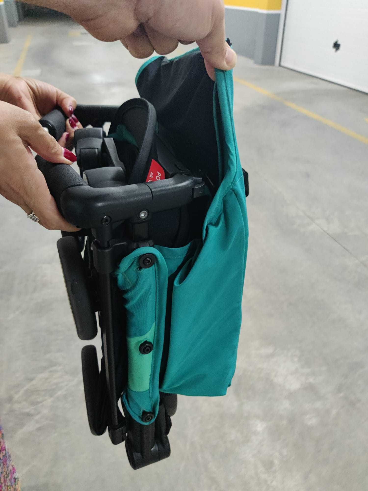 Carrinho Bebé-Criança Compacto, Leve- Viagens (GB Pockit+ All Terrain)