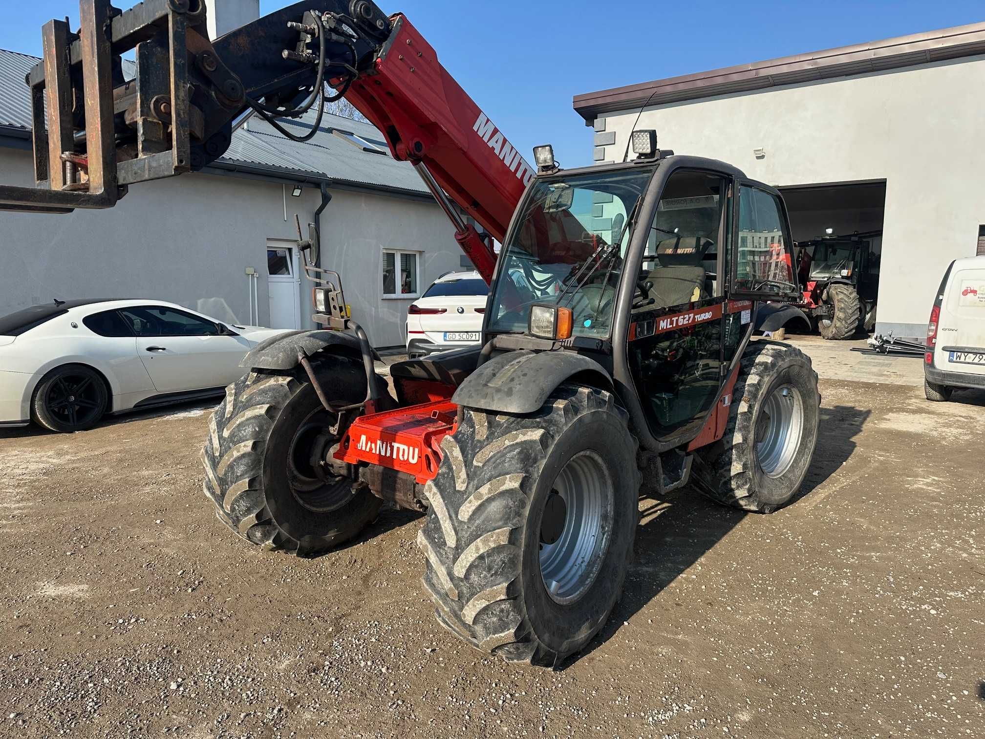 Manitou MLT 627 Turbo LSU! Stan BDB! Ładowarka teleskopowa JCB