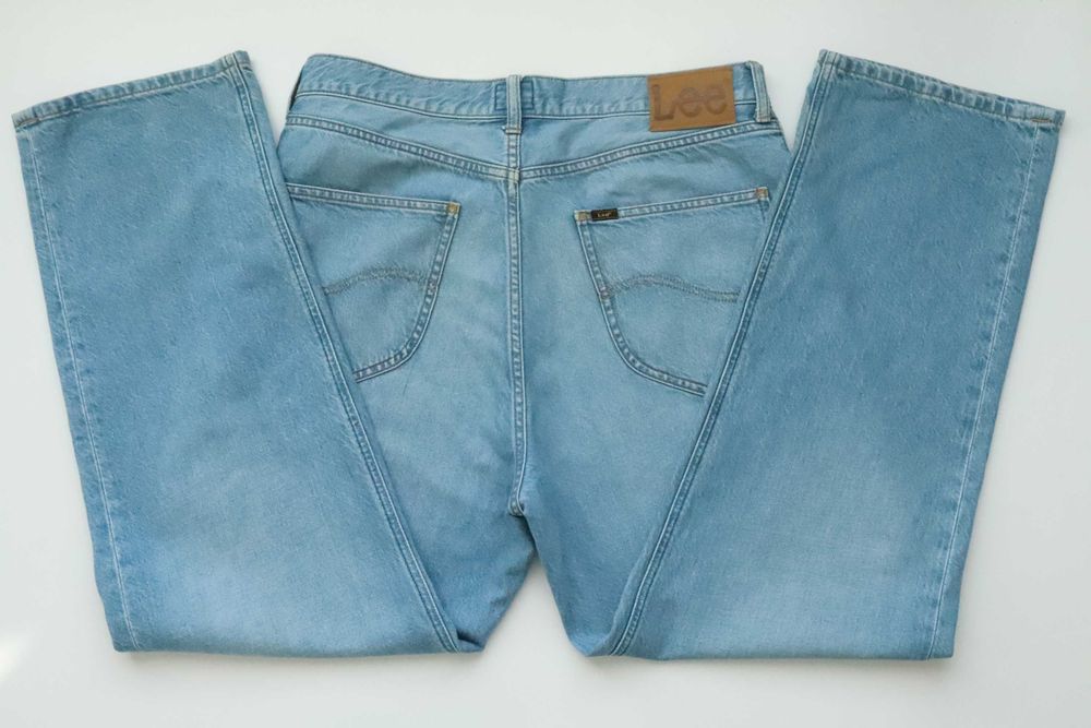 LEE ASHER W32 L32 męskie spodnie jeansy nowe szerokie skate
