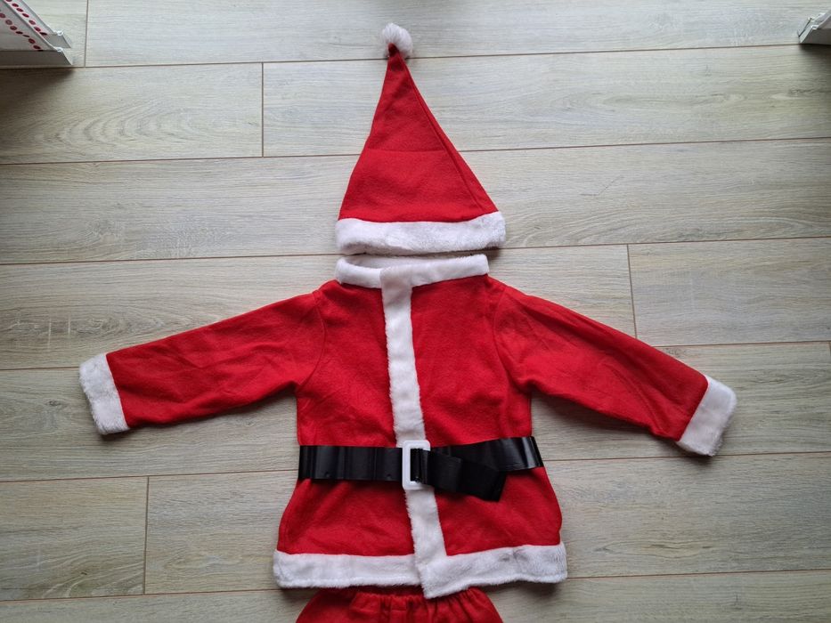 Strój przebranie Święty Mikołaj, rozm. 122