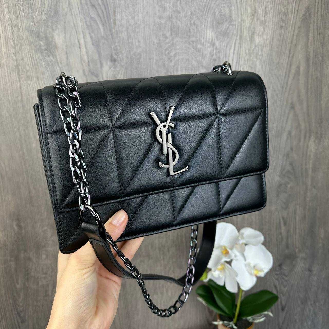Женская мини сумка маленькая жіноча сумочка клатч YSL ЮСЛ