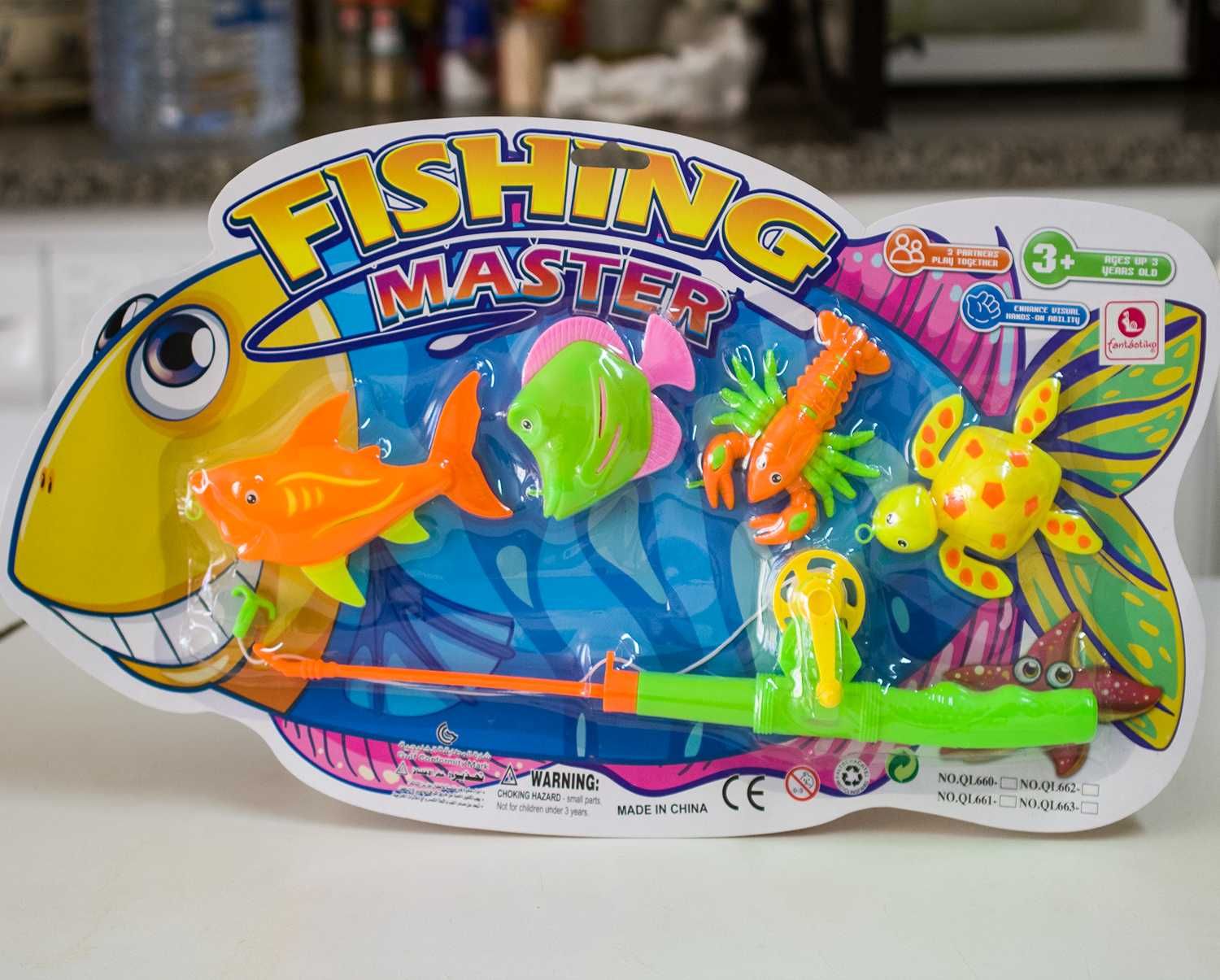 Cana Pesca Infantil  Animais mariItimos