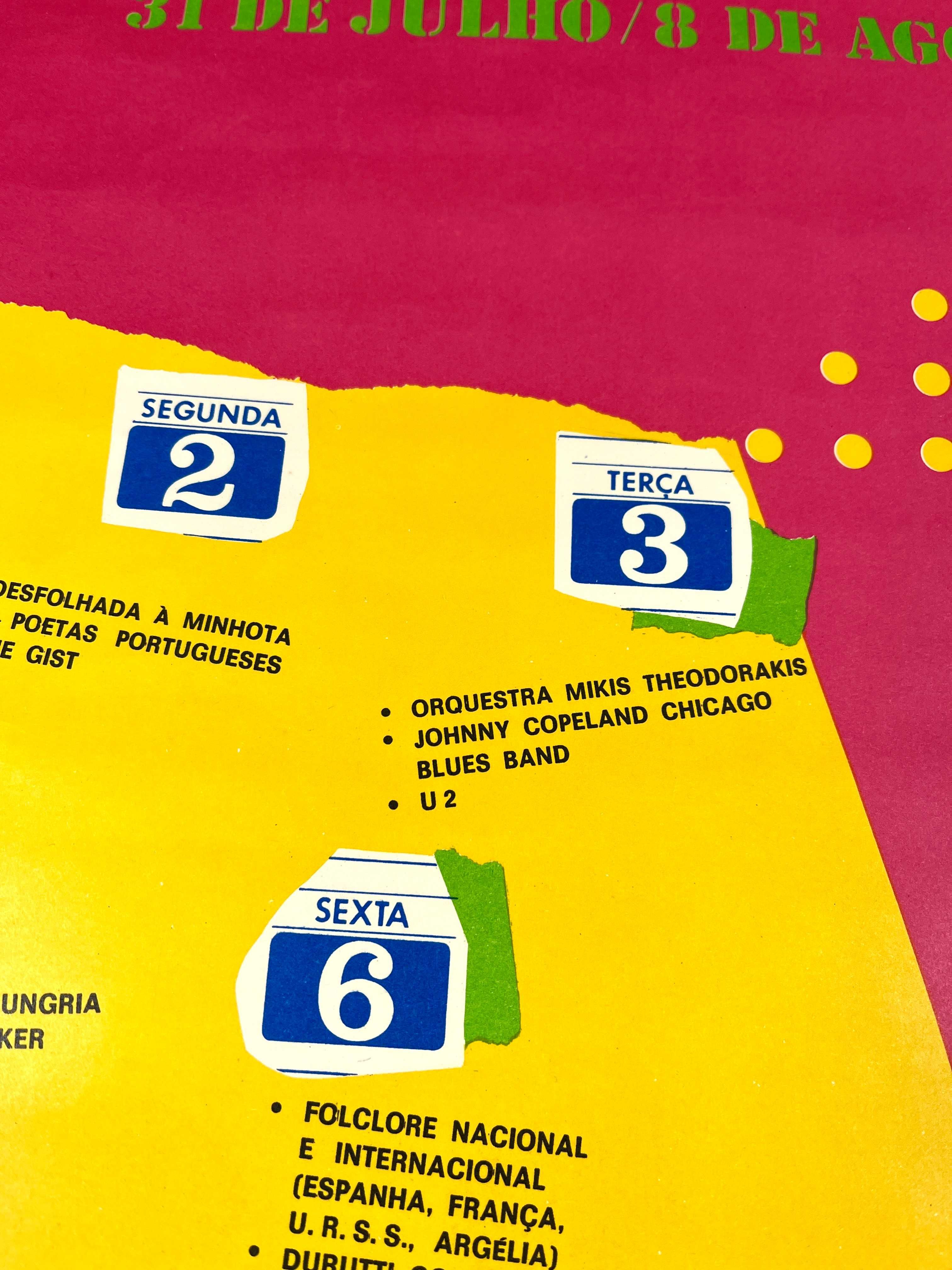Cartaz Festival Vilar de Mouros 1982