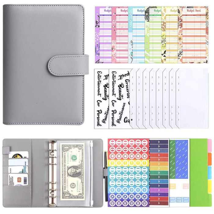 Блокнот органайзер, планер для грошей  з конвертами А6