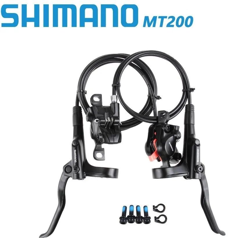 Гидравлические тормоза SHIMANO MT-200 - ЦЕНА ЗА ПАРУ (tektro)